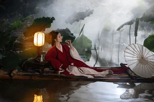 Mu Ge's Elegant Portrayal in YiTuYu Art Language Vol.7462 - image 13