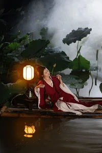 Mu Ge's Elegant Portrayal in YiTuYu Art Language Vol.7462 - image 20