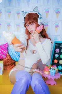 Y2K Cyber Cat Vibes: A Futuristic Fashion Journey with Coser Ely_eee - image 9