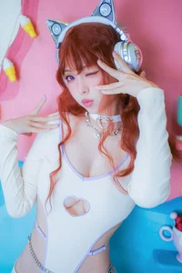 Y2K Cyber Cat Vibes: A Futuristic Fashion Journey with Coser Ely_eee - image 14