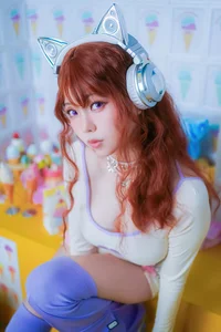 Y2K Cyber Cat Vibes: A Futuristic Fashion Journey with Coser Ely_eee - image 11