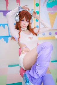 Y2K Cyber Cat Vibes: A Futuristic Fashion Journey with Coser Ely_eee - image 4