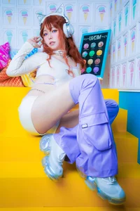 Y2K Cyber Cat Vibes: A Futuristic Fashion Journey with Coser Ely_eee - image 1