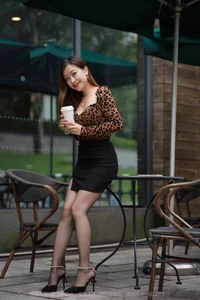 Xiao Jie Sexy Leopard Print Hip-Hugging Skirt Fashion Gallery IESS - image 53