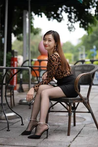 Xiao Jie Sexy Leopard Print Hip-Hugging Skirt Fashion Gallery IESS - image 82
