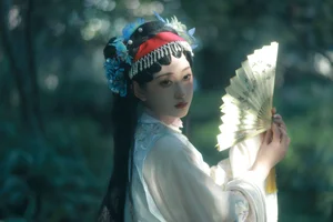 YiTuYu Art Language Vol.7790: Featuring the Stunning Model Zou Ma - image 1
