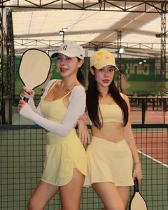 Pickleball Chic: Rhymastic’s Wife Sets New Fitness Fashion Trends on the Court - image 3