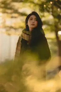 Discover the Serene Natural Beauty of an Asian Girl in a Warm Golden Hour Portrait 1047274 - image 15