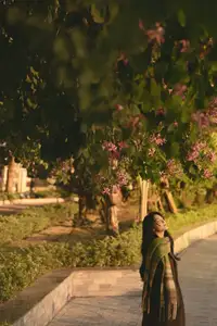 Discover the Serene Natural Beauty of an Asian Girl in a Warm Golden Hour Portrait 1047274 - image 12