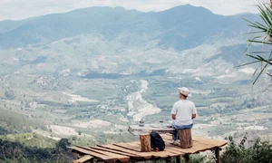 Exploring the Golden Harvest: The Stunning Terraced Fields of Mang Den in Autumn - image 1