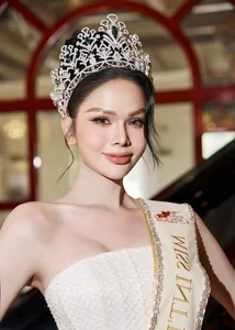 Beauty Queen Ha Tam Nhu Embraces Glamorous Fashion After Coronation Success - image 4
