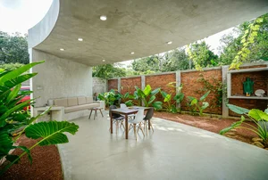 Innovative Wall-Less House Design: A Modern Countryside Sanctuary for Young Couples - image 8