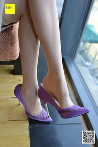 Chic Footwear Trends: Exploring Purple Sheer High Heels in the IESS 124 Fashion Gallery - image 11