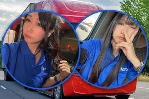 Breaking Stereotypes: The Viral Story of the Stunning Female Truck Driver Taking Social Media by Storm - image 8