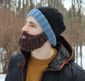 Quirky and Unique Knitted Beards and Wool Hats for a Standout Winter Look - image 0