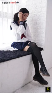 IESS Model Sen Ye 133 Fake Double Short JK Socks Gallery - image 18