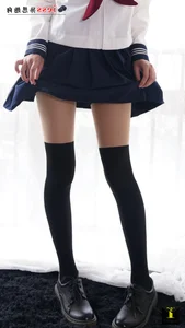 IESS Model Sen Ye 133 Fake Double Short JK Socks Gallery - image 13