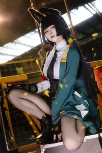 Stunning Hoshimi Miyabi Cosplay by Shuang Mu Fu Su from Zenless Zone Zero (ZZZ) – 31P Exclusive Photo Collection - image 9