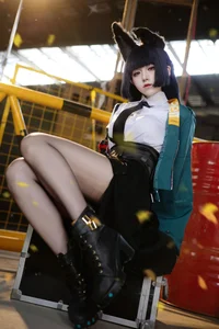 Stunning Hoshimi Miyabi Cosplay by Shuang Mu Fu Su from Zenless Zone Zero (ZZZ) – 31P Exclusive Photo Collection - image 7