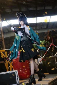 Stunning Hoshimi Miyabi Cosplay by Shuang Mu Fu Su from Zenless Zone Zero (ZZZ) – 31P Exclusive Photo Collection - image 1