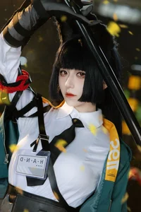 Stunning Hoshimi Miyabi Cosplay by Shuang Mu Fu Su from Zenless Zone Zero (ZZZ) – 31P Exclusive Photo Collection - image 6