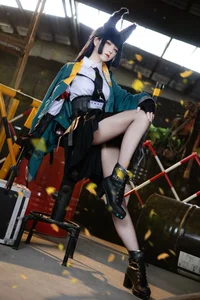 Stunning Hoshimi Miyabi Cosplay by Shuang Mu Fu Su from Zenless Zone Zero (ZZZ) – 31P Exclusive Photo Collection - image 14
