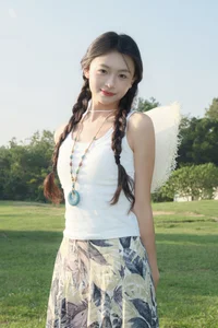 Xiao Fan Qie Showcases Elegant Style in YiTuYu Art Language Vol.7798 Collection - image 2