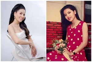 Timeless Beauty: Captivating 90s Retro Portraits of Vietnamese Actress Ngoc Trinh at Age 19 from the Classic Drama Mùi Ngò Gai - image 2