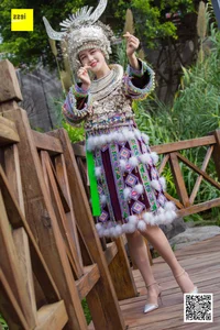 IESS Jiu Mei Miao Ethnic Style Stockings Photography Collection - image 62
