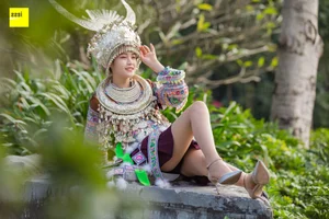 IESS Jiu Mei Miao Ethnic Style Stockings Photography Collection - image 5