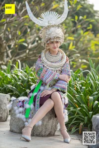 IESS Jiu Mei Miao Ethnic Style Stockings Photography Collection - image 16