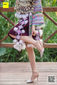 IESS Jiu Mei Miao Ethnic Style Stockings Photography Collection - image 13