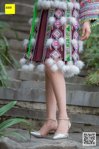 IESS Jiu Mei Miao Ethnic Style Stockings Photography Collection - image 4