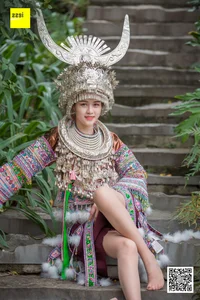 IESS Jiu Mei Miao Ethnic Style Stockings Photography Collection - image 7