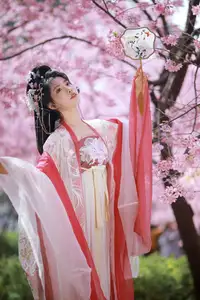 YiTuYu Vol.8715 A Ming: Enchanting Fairy Amidst Blooming Sakura - A Vision of Art Language - image 5