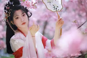 YiTuYu Vol.8715 A Ming: Enchanting Fairy Amidst Blooming Sakura - A Vision of Art Language - image 7
