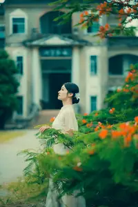 Immerse in Artistic Beauty: Xiao Ran's Graceful Dance Amidst Ancient Nature - YiTuYu Vol.8777 - image 29