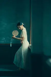Immerse in Artistic Beauty: Xiao Ran's Graceful Dance Amidst Ancient Nature - YiTuYu Vol.8777 - image 22