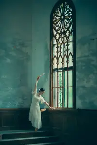 Immerse in Artistic Beauty: Xiao Ran's Graceful Dance Amidst Ancient Nature - YiTuYu Vol.8777 - image 33