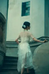 Immerse in Artistic Beauty: Xiao Ran's Graceful Dance Amidst Ancient Nature - YiTuYu Vol.8777 - image 27