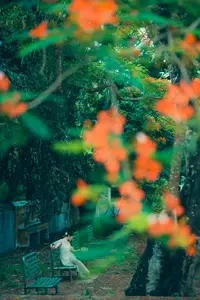 Immerse in Artistic Beauty: Xiao Ran's Graceful Dance Amidst Ancient Nature - YiTuYu Vol.8777 - image 1