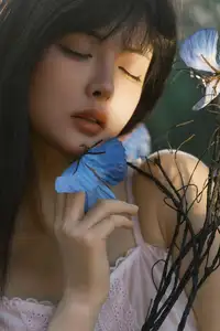 Enchanting Muse Amidst Blooms: Xing Zhi Ka Tao's Ethereal Beauty in YiTuYu Vol.8541 - image 0