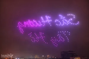 Stunning 300-Drone Light Show Launches Hanoi's 2024 Tourism Season at West Lake - image 2
