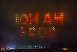 Stunning 300-Drone Light Show Launches Hanoi's 2024 Tourism Season at West Lake - image 4