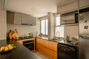 Transform 150m2 apartment into a cozy gathering space by removing partition walls - image 16