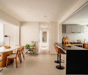 Transform 150m2 apartment into a cozy gathering space by removing partition walls - image 8