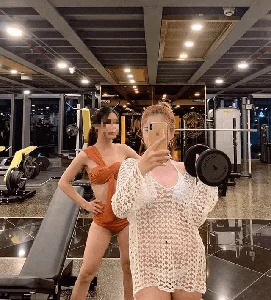 Gym Fashion Controversy: Bikini Workout Attire Sparks Social Media Debate - image 5