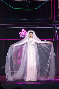 Vegan Beauty Icon Truong Thi May Shines in Bridal Ao Dai Collection - image 3