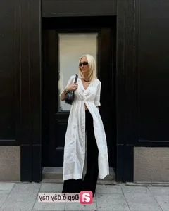 Summer Fashion Trend: How to Style Dresses Over Pants Effortlessly - image 7