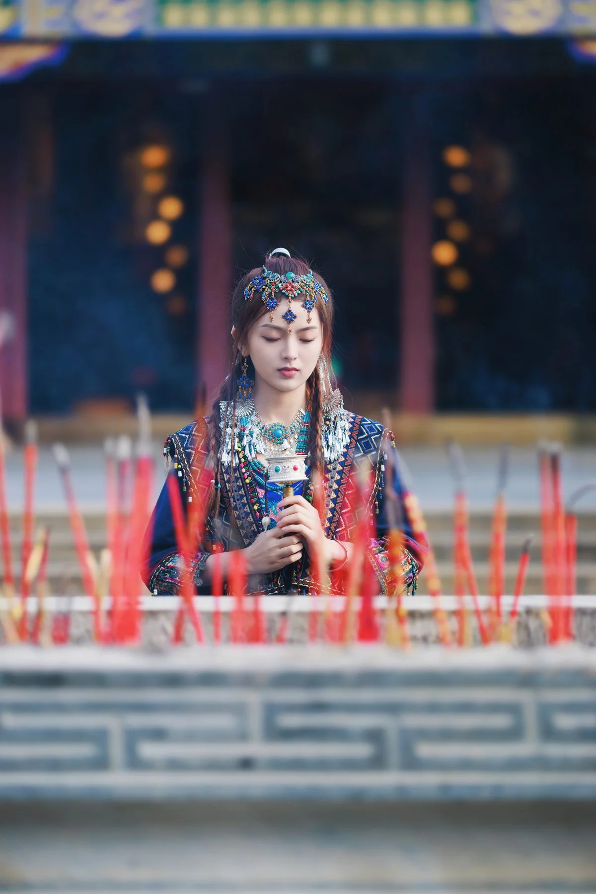 Artistic Portraits of Zhang Zhang Bao in Art Language Vol.4709